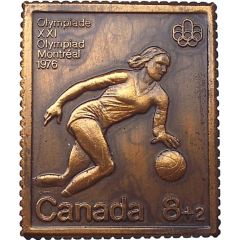 8+2 Cents - Canada Post Handball, Montreal 1976 Olympiad