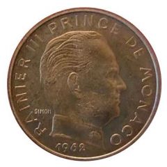 20 Centimes - Rainier III Essai