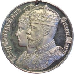 Medal - George V Coronation, Newbury