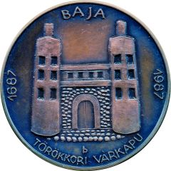 Medal - Hungarian Coin Collectors Association Baja City