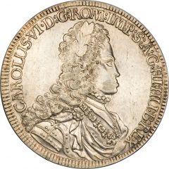 1 Thaler - Charles VI Hall