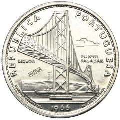 20 Escudos Salazar Bridge, Pattern