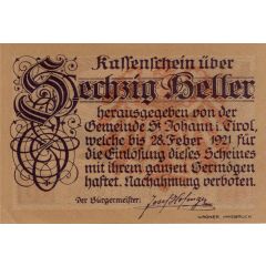 60 Heller St. Johann in Tirol