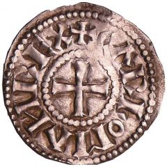 Denier - Carloman II Limoges mint