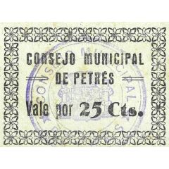 25 Céntimos Petrés