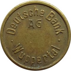 Token - Deutsche Bank Wuppertal