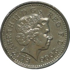 5 Pence - Elizabeth II 4th portrait, Crowned Thistle
