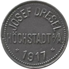 10 Pfennig - Höchstadt an der Aisch Josef Dresel