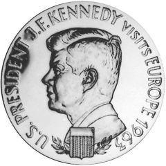 3 Argenteus - Aureus Magnus Kennedy visits Europe