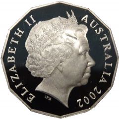 50 Cents - Elizabeth II 4th Portrait - Year of the Outback