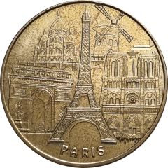 Monnaie de Paris Tourist Token - Paris Les 5 Monuments
