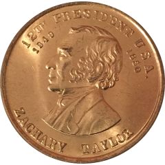 Token - Zachary Taylor 12th President