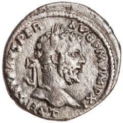 Denarius - Septimius Severus PAR AR AD TR P VI COS P P, Victory