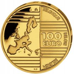 100 Euros - Albert II Founding Fathers of Europe