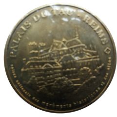 Monnaie de Paris Tourist Token - Reims Palais du Tau - CNMHS