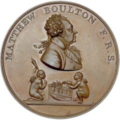 Medal - George III Matthew Boulton, 46mm