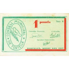 1 Peseta Tortellà