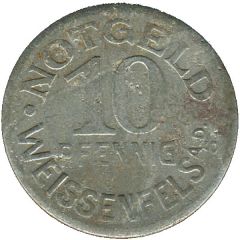 10 Pfennig - Weissenfels an der Saale