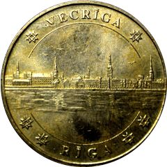 Monnaie de Paris Tourist Token - Riga Vecriga