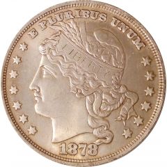 1 Dollar `1878 Goloid Metric Dollar`
