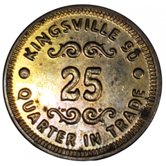 25 Cents - Kingsville 90 Kingsville, Ohio