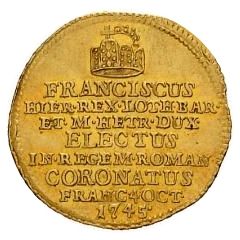 ¾ Ducat Coronation