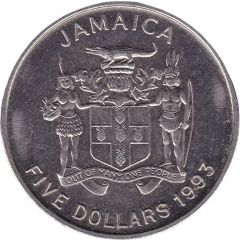 5 Dollars Norman W. Manley