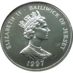 5 Pounds - Elizabeth II Golden Wedding