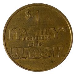 1 Dollar Dog Wash Token - Hachey`s Truck and Car Wash Thunder Bay, Ontario