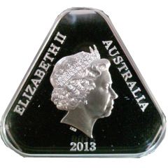 5 Dollars - Elizabeth II 4th Portrait - 25th Anniversary of Australian Parliament House - Silver Proof