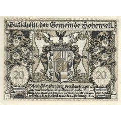 20 Heller Hohenzell