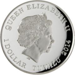1 Dollar - Elizabeth II American Bald Eagle