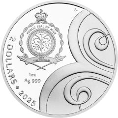 2 Dollars - Charles III Four-leaf Clover