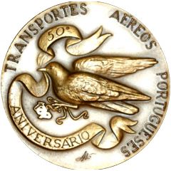 Medal - 50th anniversary of TAP