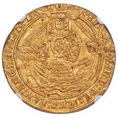 1 Noble - Edward III Treaty period, London mint