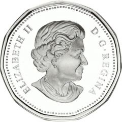 1 Dollar - Elizabeth II Olympic Lucky Loonie