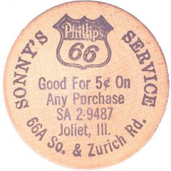 5 Cents - Sonny's Service Joliet, Illinois