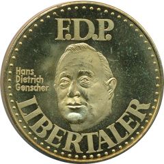 Libertaler - F.D.P. Hans Dietrich Genscher