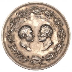 Medal - Friedrich Wilhelm III Battle of Waterloo