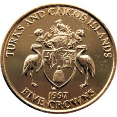 5 Crowns - Elizabeth II Golden Wedding