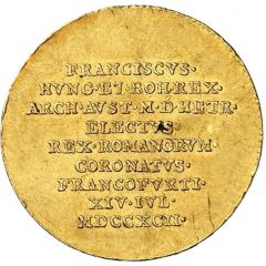 ¾ Ducat Coronation