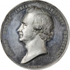 Award - Victoria Burnes Medal, white medal
