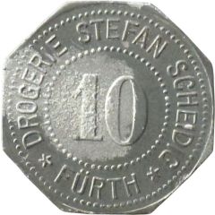 10 Pfennigs - Fürth Drogerie Stefan Scheidig