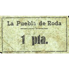 1 Peseta La Puebla de Roda