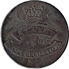 1/2 Penny Essex - Chelmsford / W. Clachar