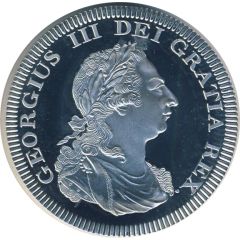 1 Crown - George III replica