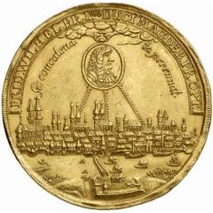 10 Ducats - Frederick William Homage of the City of Magdeburg, 30 May 1681