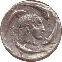 Token - Collectie BP IV, Demareteion uit Syracuse