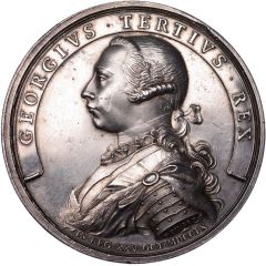 Medal - George Prince of Wales Majority, silver