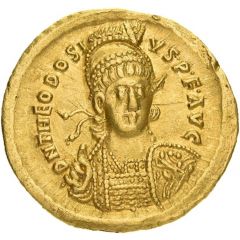 Solidus - Theodosius II IMP XXXXII COS, Constantinopolis